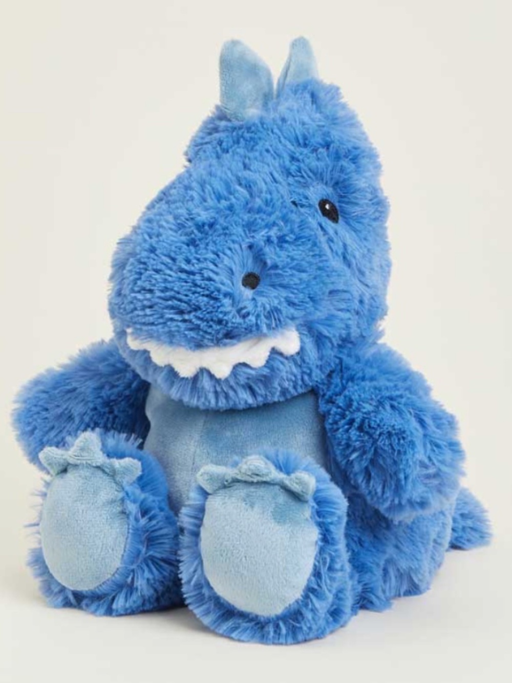 Warmies T-Rex Warmies Blue Dinosaur Weighted Lavender Stuffed Animal Plush